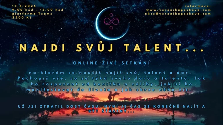 Najdi svůj talent 05-2025